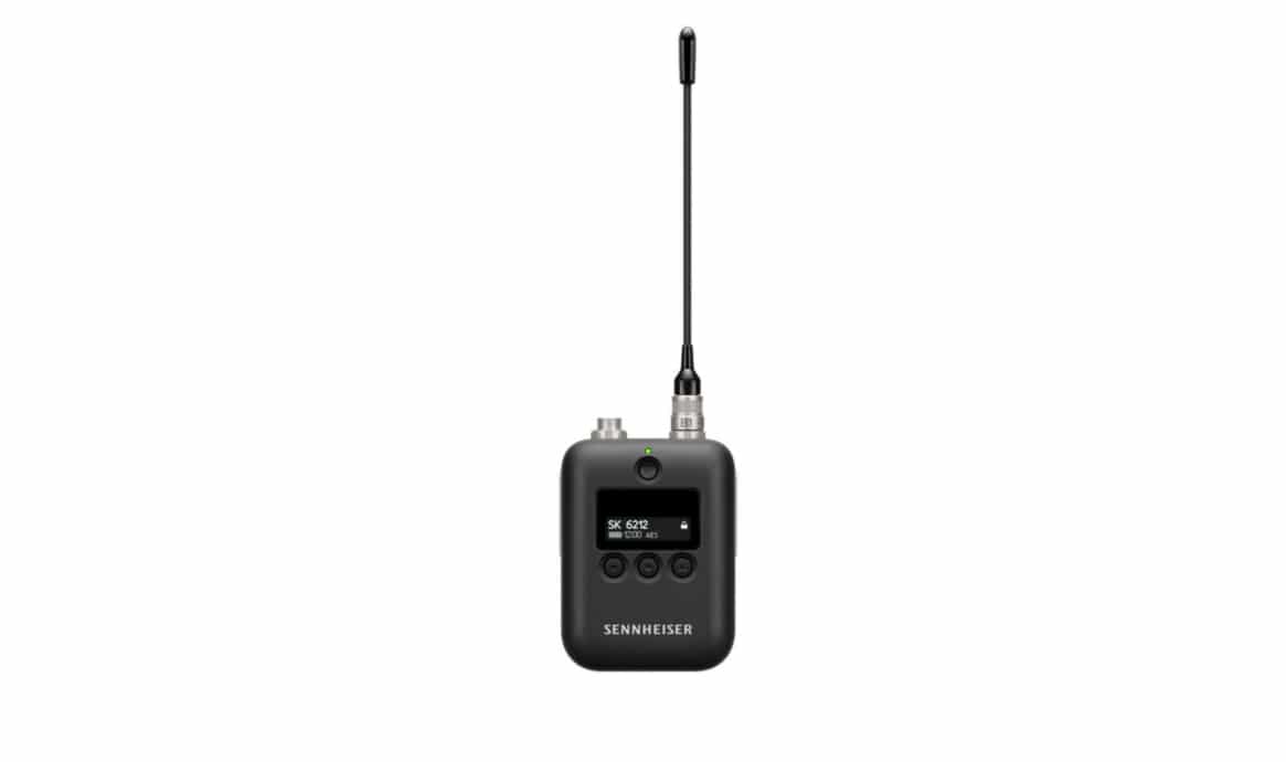 Sennheiser lança transmissor SK 6212 para o sistema Digital 6000