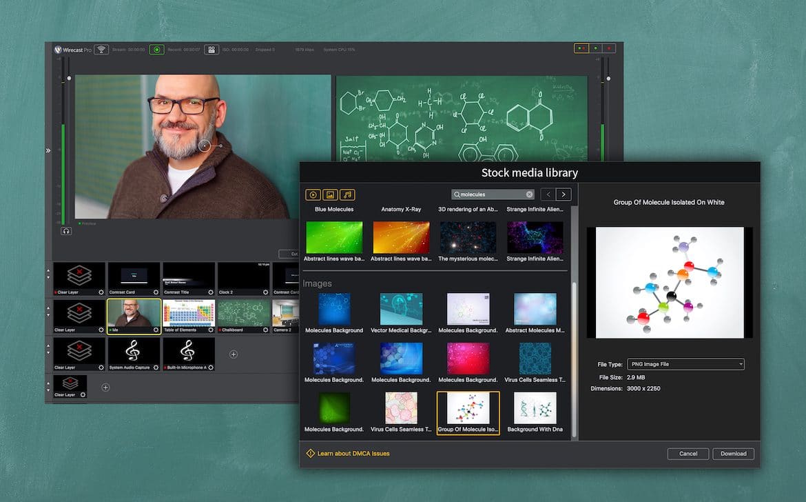 Telestream lança nova versão do Wirecast, seu software de produção e transmissão ao vivo